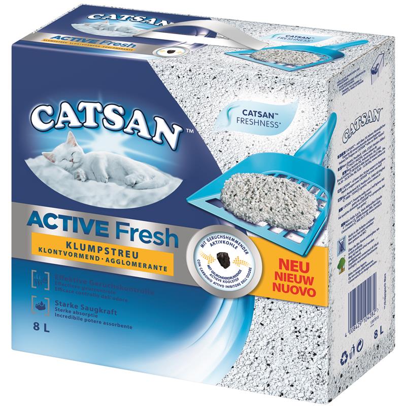 Catsan Active Fresh Klumpstreu 8 Liter