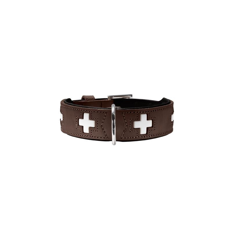 Hunter Halsband Swiss 37 braun 30 - 34,5cm/26mm