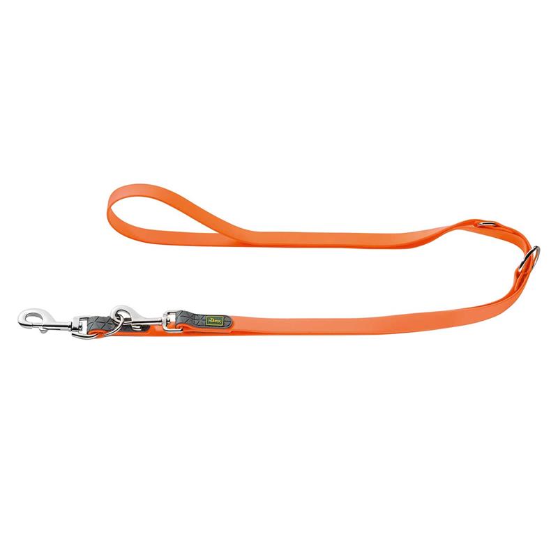 Hunter verstellbare Führleine Convenience 15mm/200cm neonorange