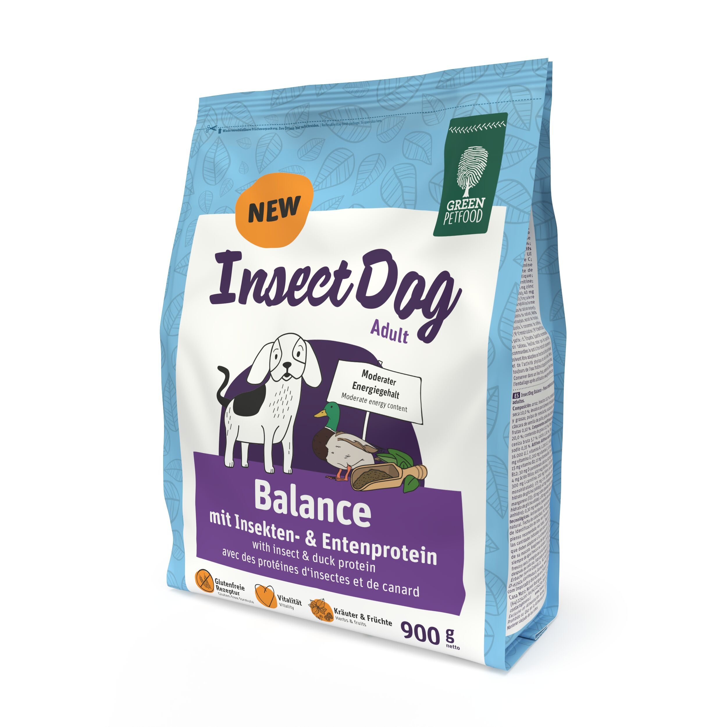 Green Petfood InsectDog Balance