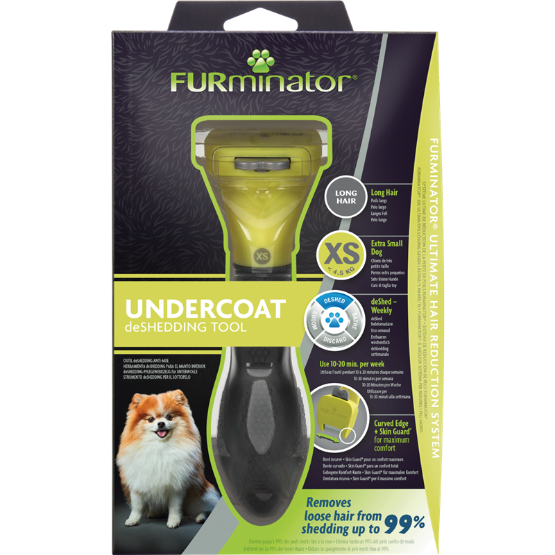 FURminator Dog Undercoat - Long Hair - XS