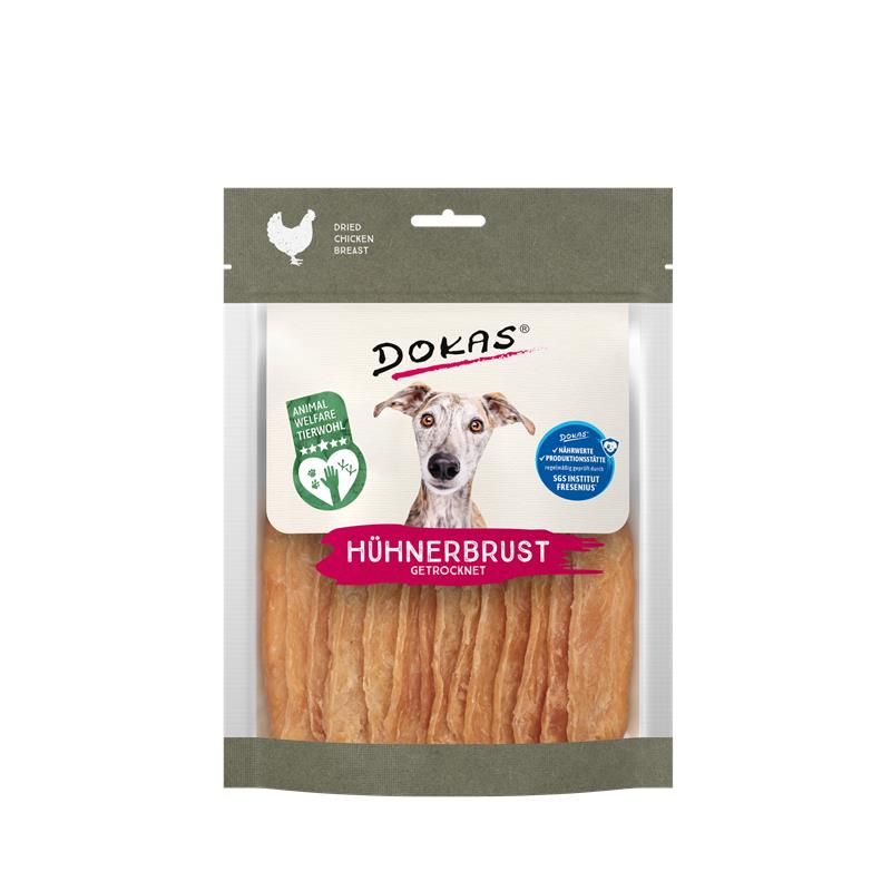 Dokas Dog Hühnerbrust Tierwohl getrocknet 170 g