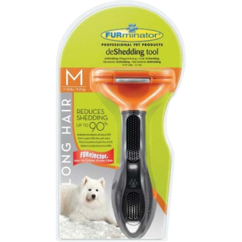 FURminator deShedding Tool für langhaarige Hunde