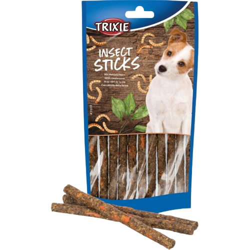 Insect Sticks mit Mehlwürmern - 80 g