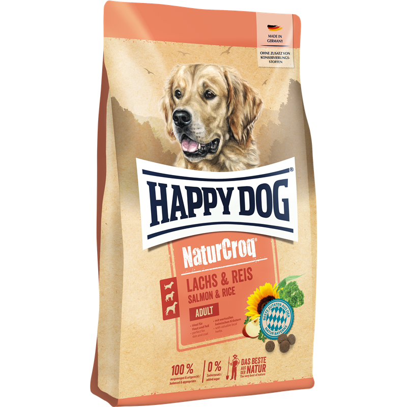 Happy Dog NaturCroq Lachs & Reis