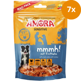 AMORA Dog Snack Sensitive mmmh! mit Truthahn 350 g