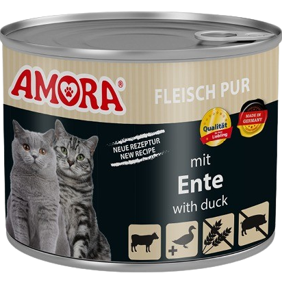 AMORA Fleisch Pur Ente 200 g