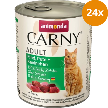 animonda Carny Rind, Pute + Kaninchen 800 g