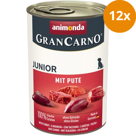 animonda GranCarno Junior mit Pute 400 g