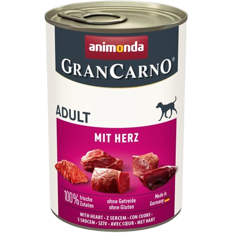 animonda GranCarno Adult mit Herz 400 g