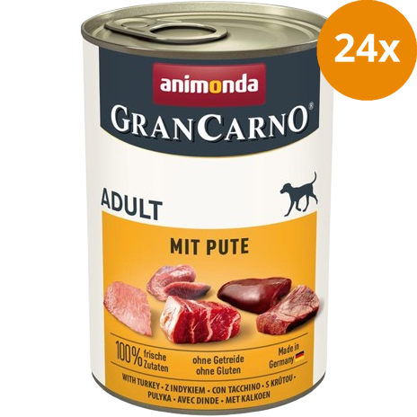 animonda GranCarno Adult mit Pute 400 g