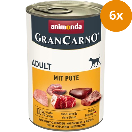 animonda GranCarno Adult mit Pute 400 g