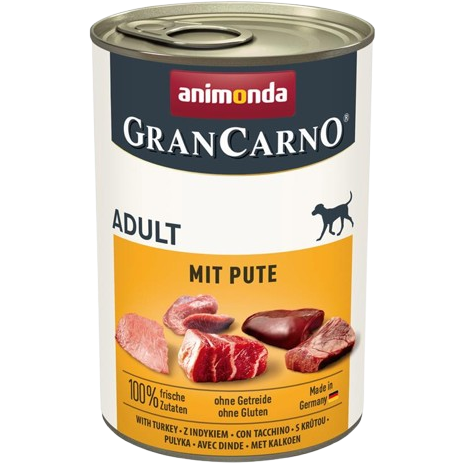 animonda GranCarno Adult mit Pute 400 g