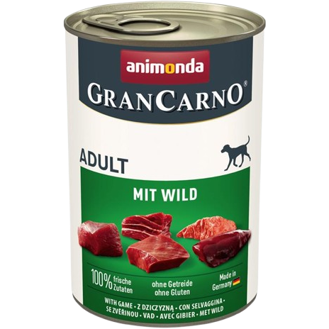 animonda GranCarno Adult mit Wild 400 g