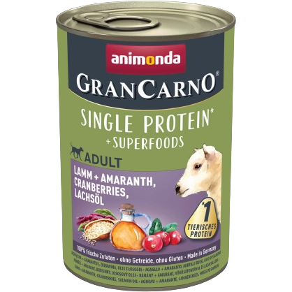 animonda GranCarno Adult Superfoods Lamm 400 g