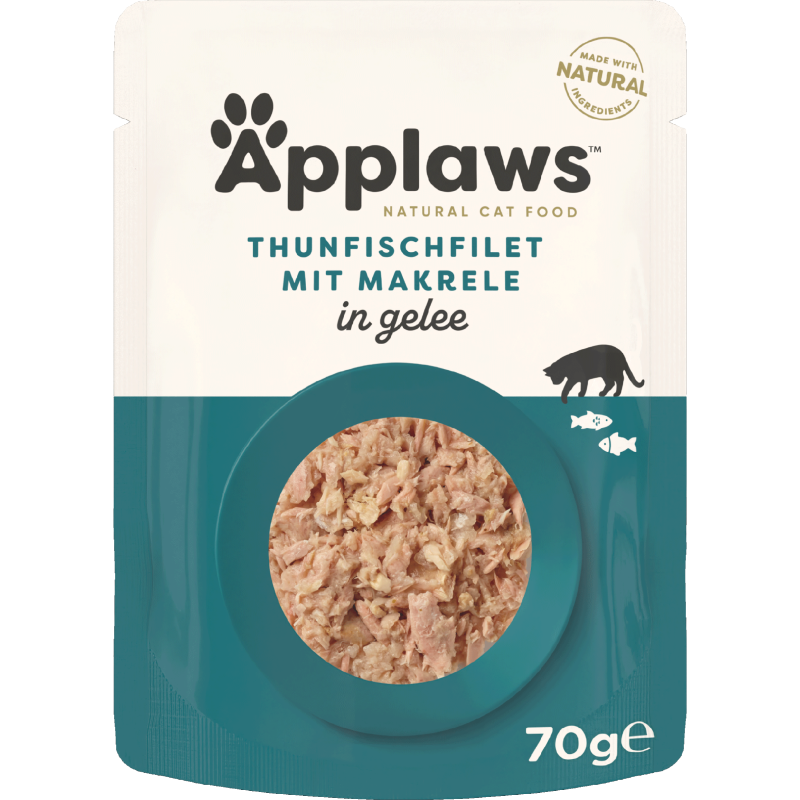 Applaws Cat PB Thunfischfilet & Makrele in Gelee 70 g