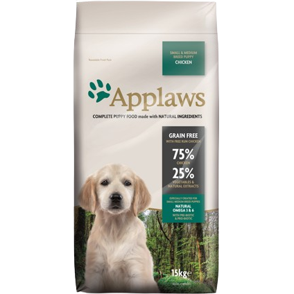 Applaws Dog Puppy kleine & mittlere Rassen Huhn