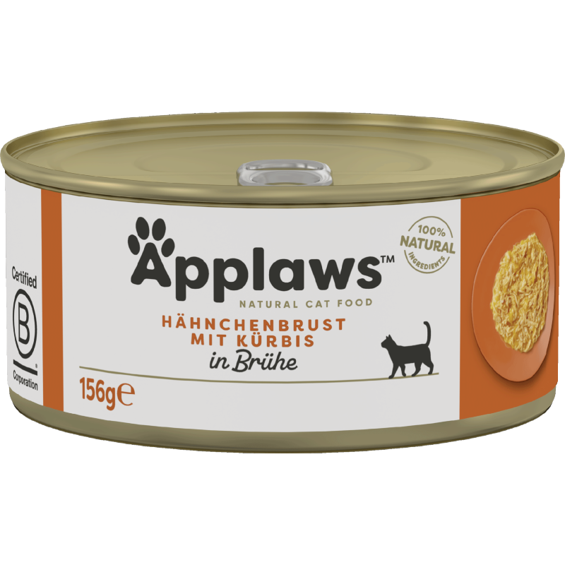 Applaws Natural Cat Tins Huhn & Kürbis 156 g