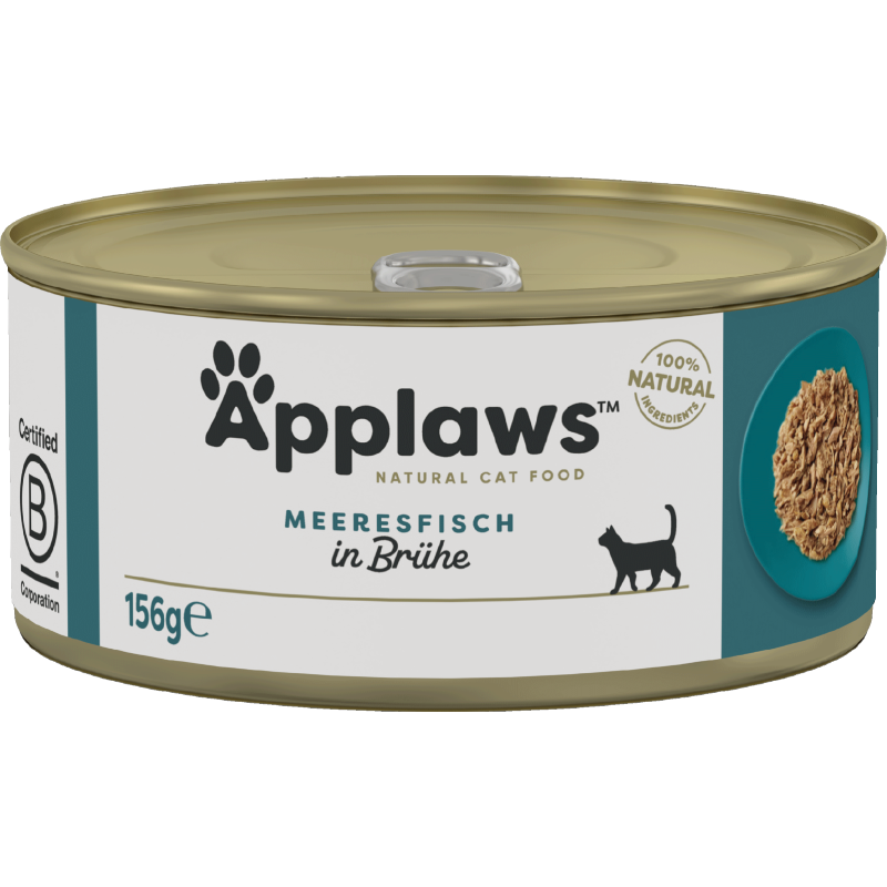 Applaws Natural Cat Tins Seefisch 156 g