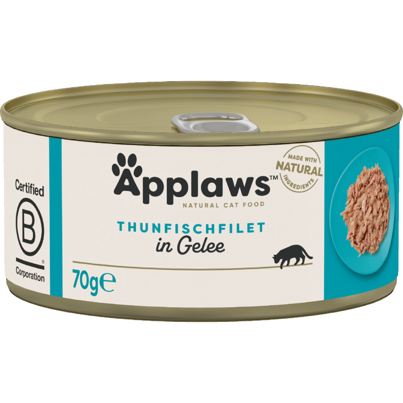 Applaws Natural Cat Tins Thunfischfilet in Gelee 70 g