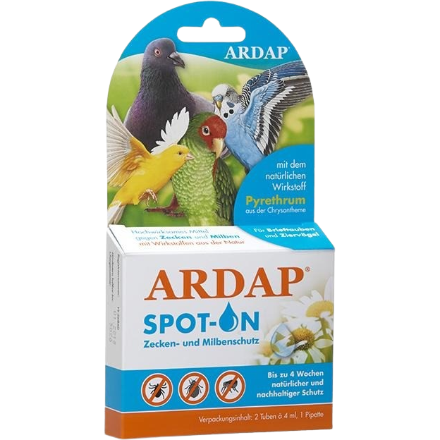 ARDAP 4,0 ml für Ziervögel und Brieftauben
