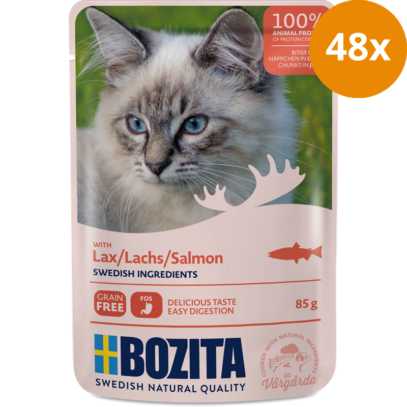 Bozita Häppchen in Gelée Lachs 85 g