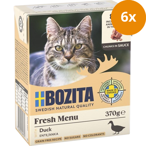 Bozita Häppchen in Sauce mit Ente 370 g