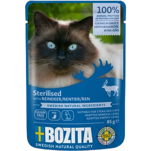 Bozita Sterilised Häppchen in Sauce PB Rentier 85 g