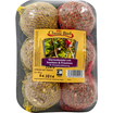 BTG Classic Bird Gartenknödel 6 Stück Insekten & Früchte 570 g