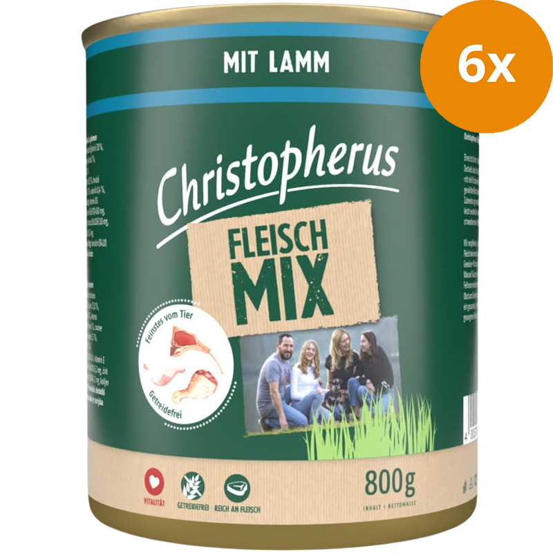 Christopherus Fleischmix Lamm 800 g