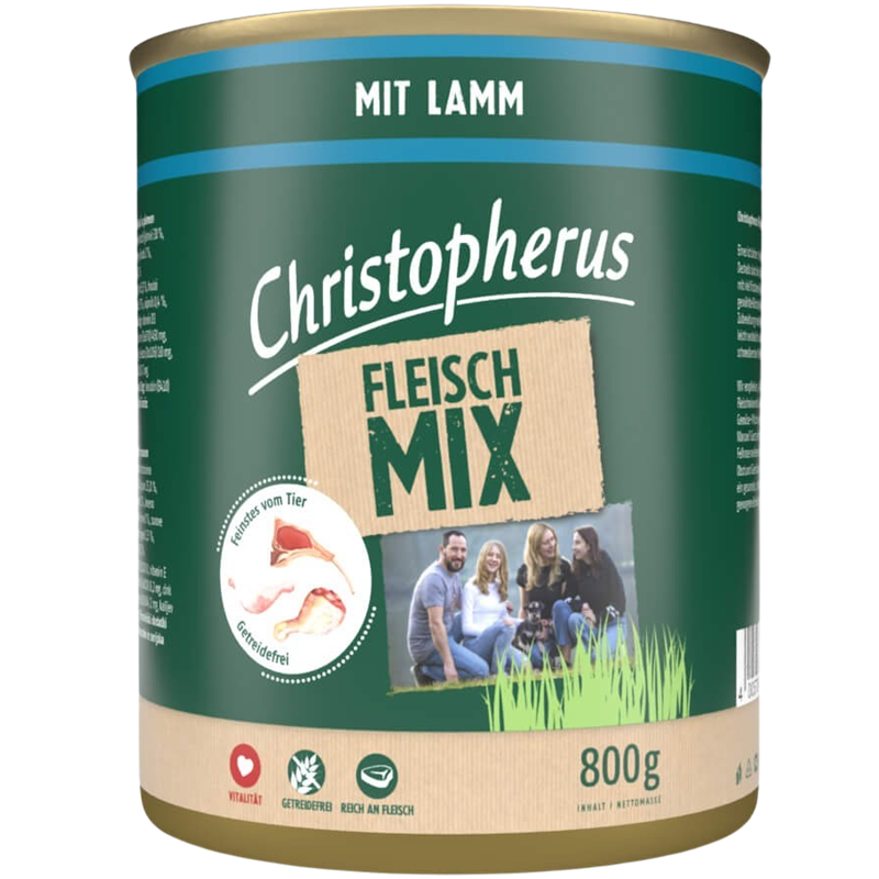 Christopherus Fleischmix Lamm 800 g