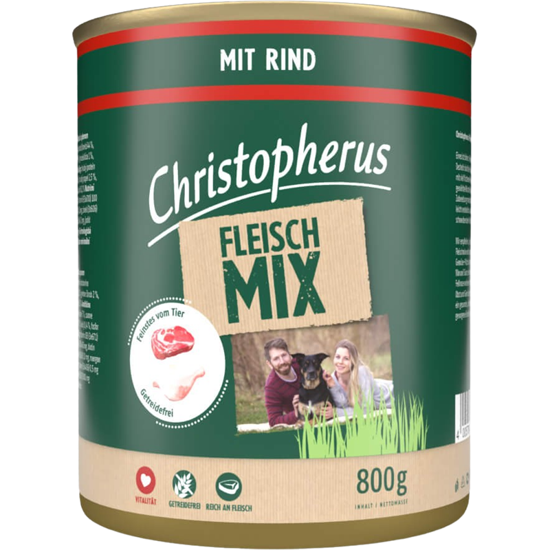 Christopherus Fleischmix Rind 800 g