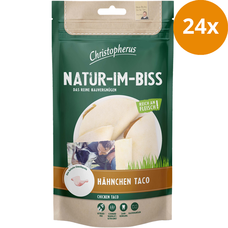 Christopherus Natur-Im-Biss Hähnchen Taco 65 g