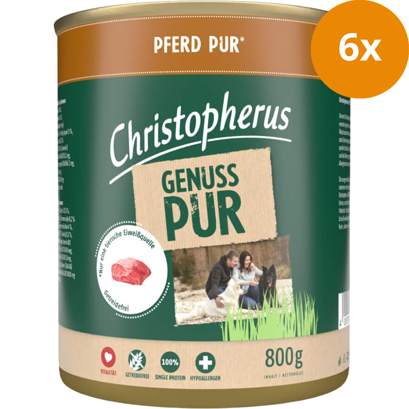 Christopherus Pur Pferd 800 g