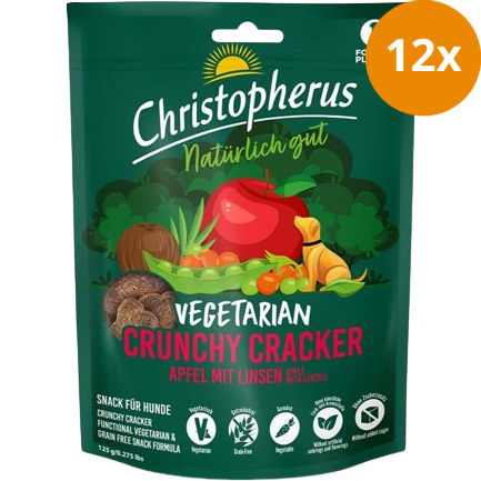 Christopherus Snack Vegetarian Apfel & Linsen 125 g