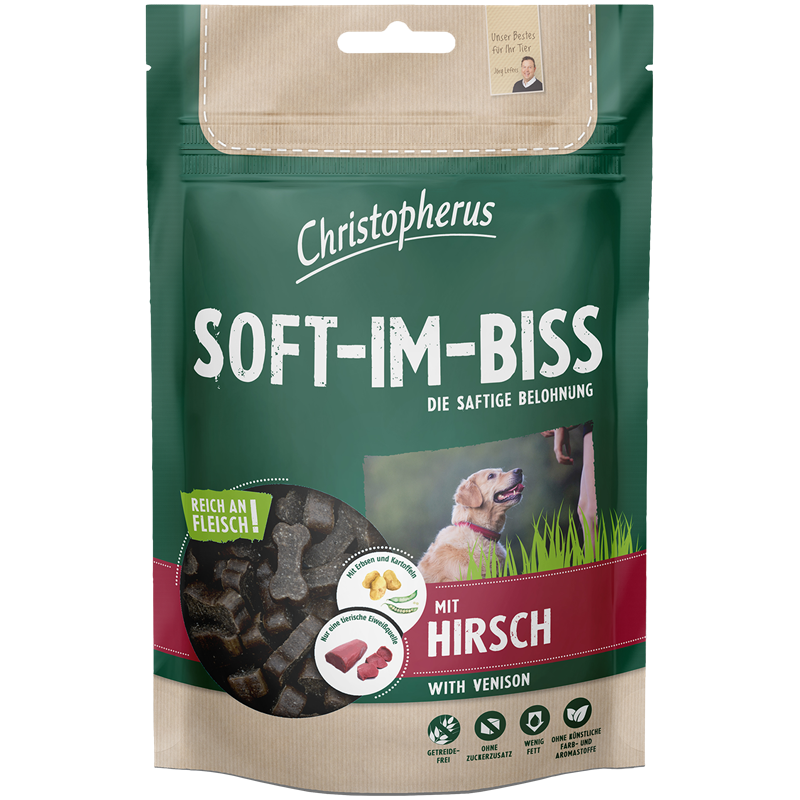 Christopherus Soft-Im-Biss Hirsch 125 g