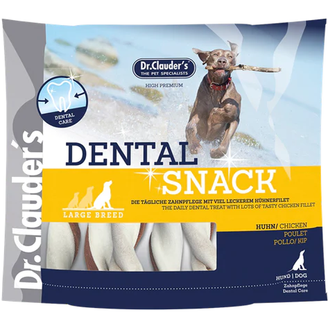 Dr.Clauder's Dental Snack Huhn Large 500 g