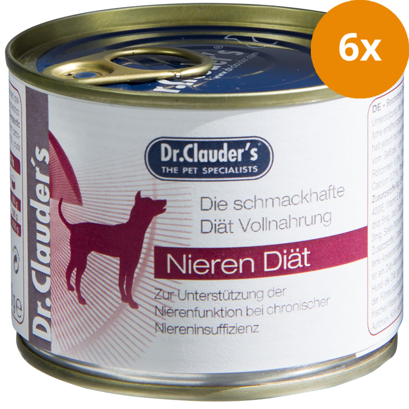 Dr.Clauder's Diät RSD Nierendiät  - 6 x 200 g