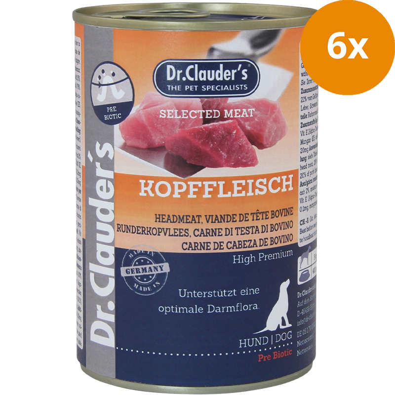 Dr.Clauder's Selected Meat Kopffleisch 400 g