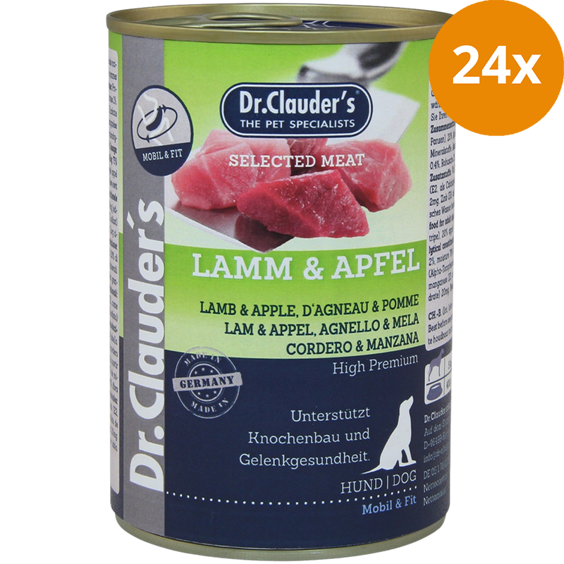 Dr.Clauder's Selected Meat Lamm & Apfel 400 g