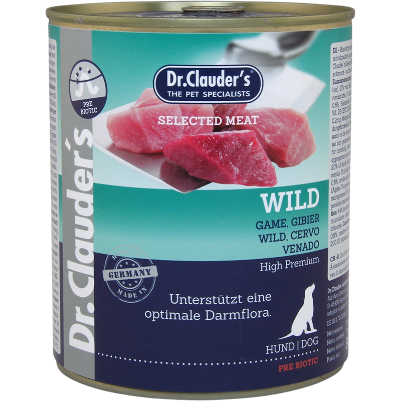 Dr.Clauder's Selected Meat Wild 800 g
