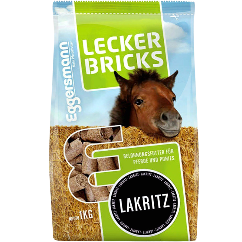 Eggersmann Lecker Bricks Lakritz 1000 g