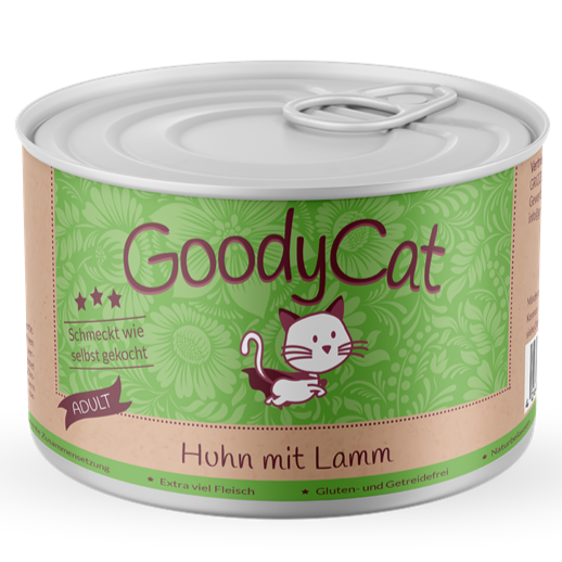 Goody Cat Adult Huhn mit Lamm, Kürbis & Tomate 180 g
