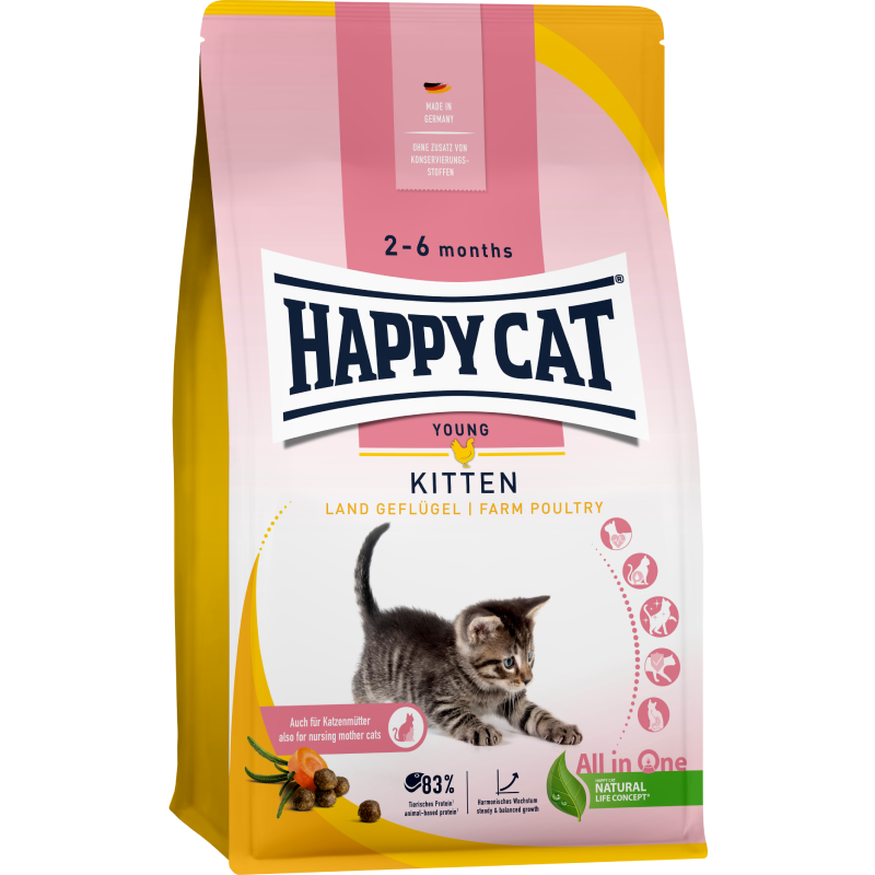 Happy Cat Kitten Land Geflügel