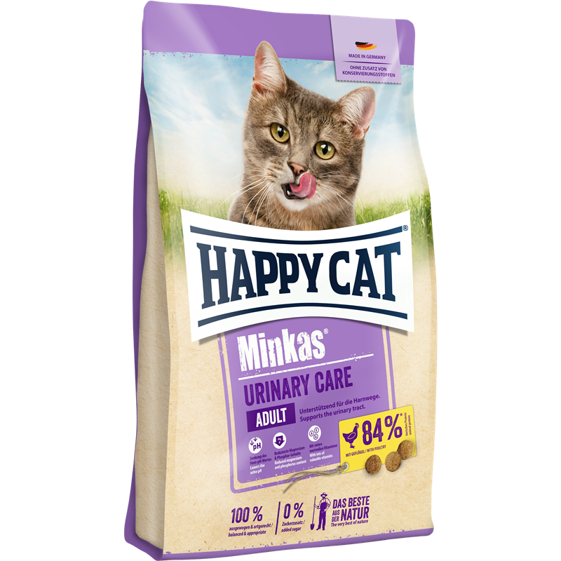 Sparpaket Happy Cat Minkas Urinary Care Geflügel 2 x 10 kg