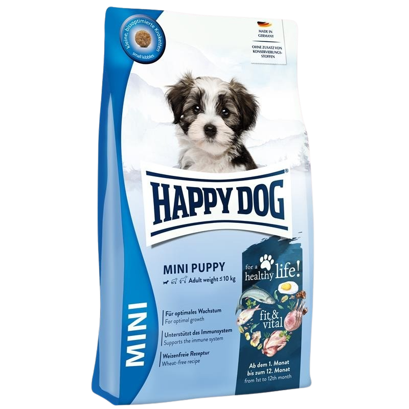 Sparpaket Happy Dog Fit & Vital Mini Puppy 2 x 4 kg