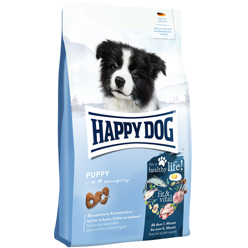 Sparpaket Happy Dog fit & vital Puppy 2 x 4 kg