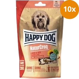 Happy Dog NaturCroq Mini Snack Lachs & Reis 100 g