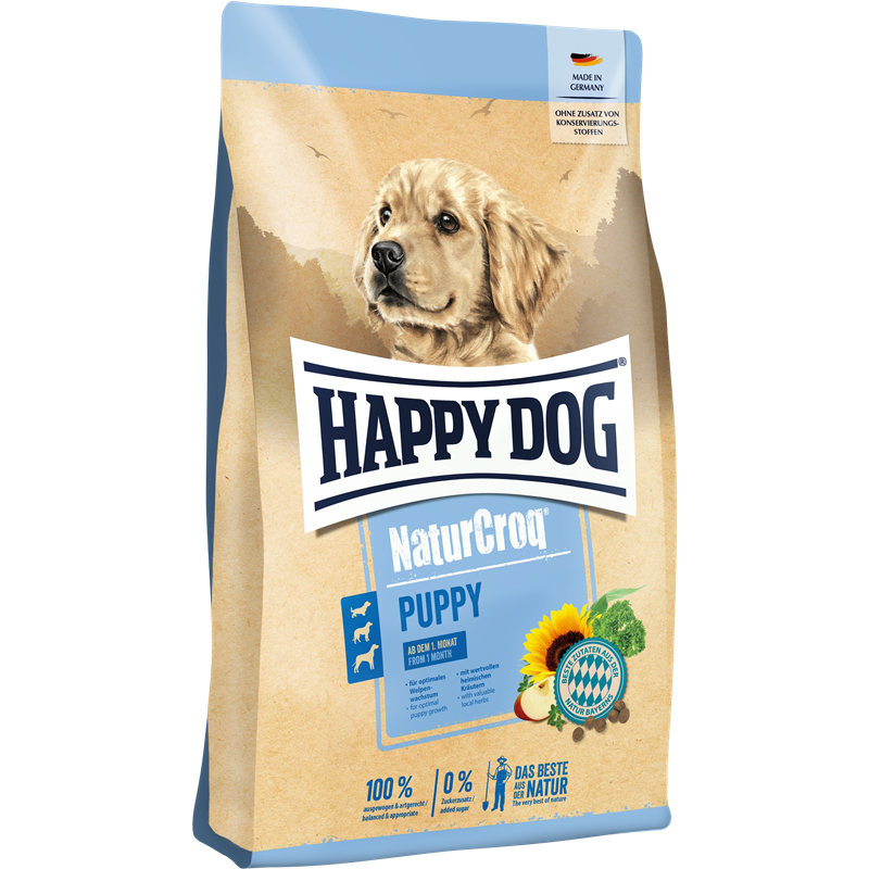 Sparpaket Happy Dog NaturCroq Puppy 2 x 4 kg