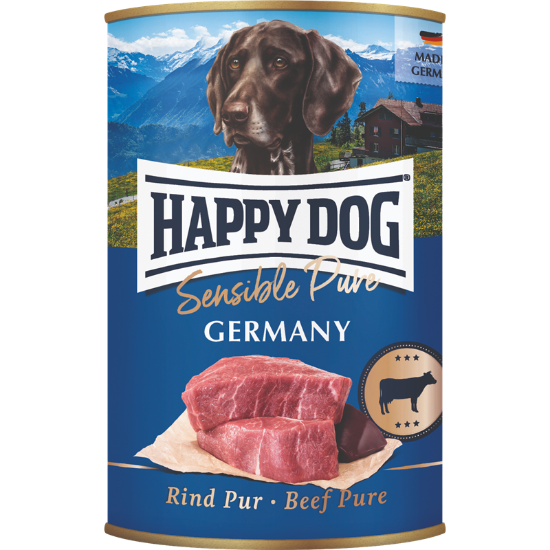 Happy Dog Sensible Pure Germany Rind Pur 800 g